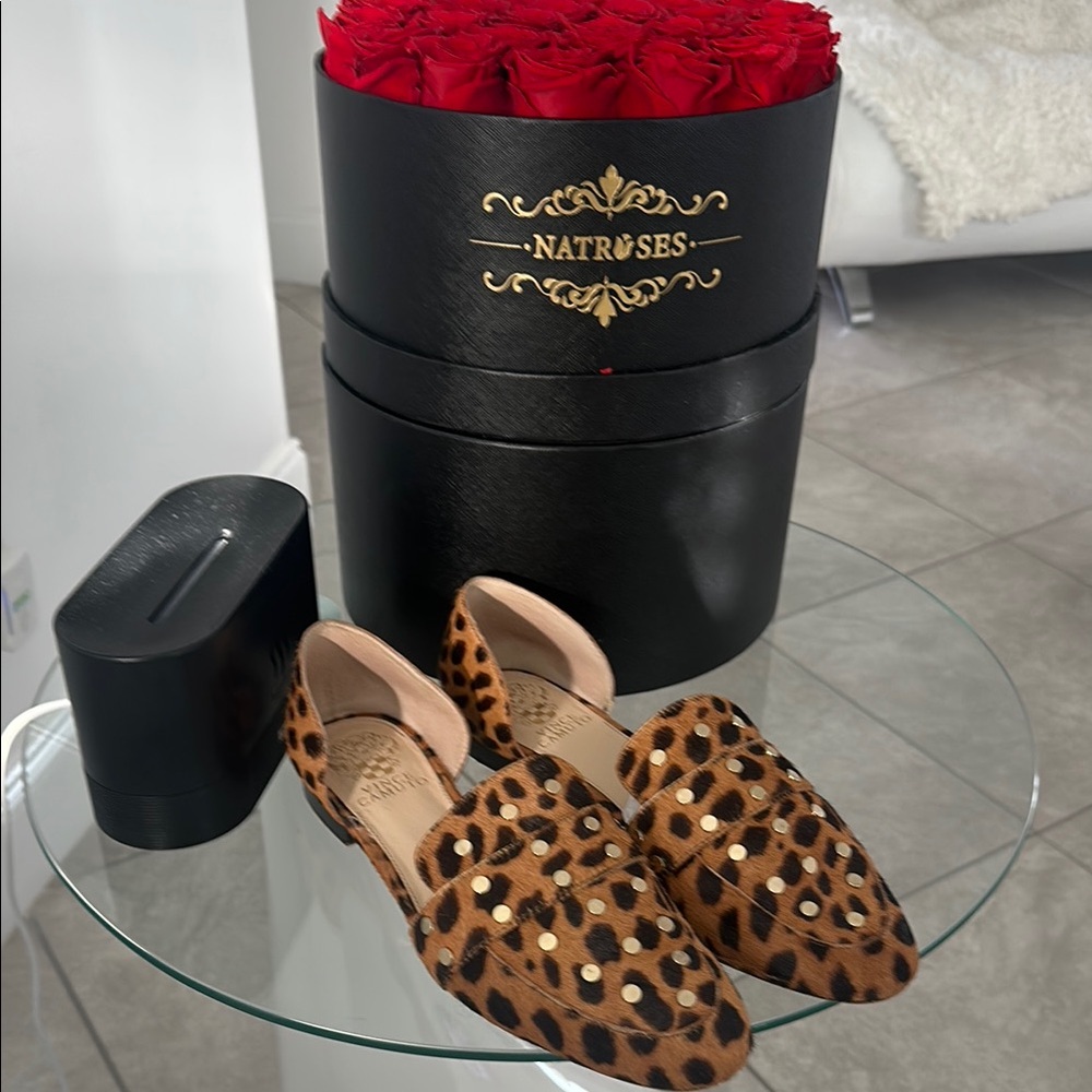 👏🏽sold👏🏽 Leopard Print Women's Loafers